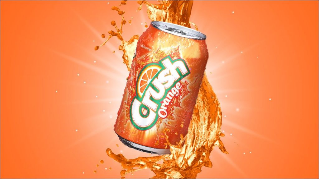 can of crush soda