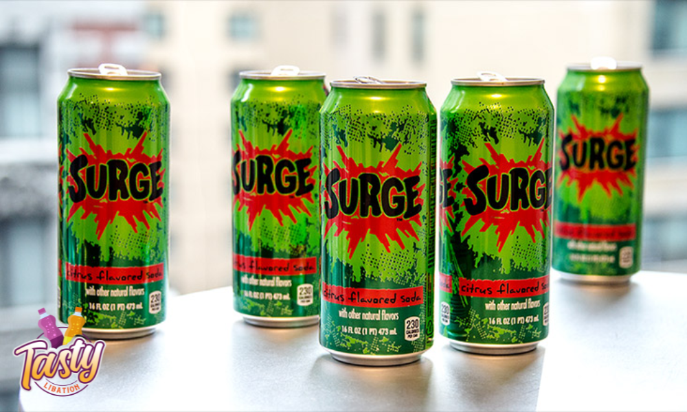 Surge samples green cans