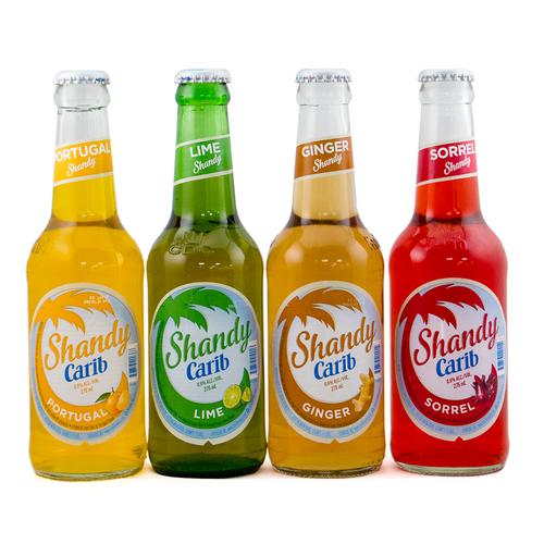 shandy carib bottles