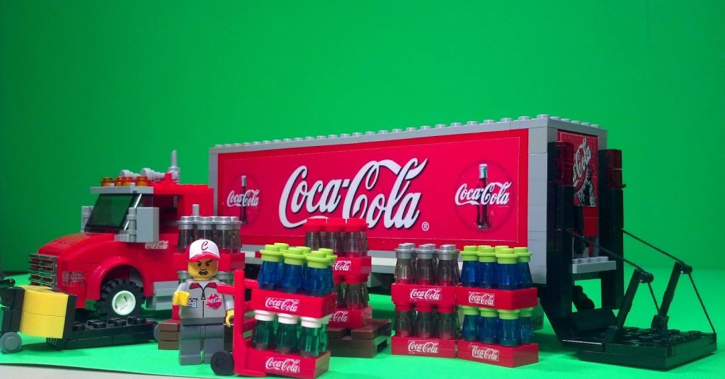 Coca cola lego