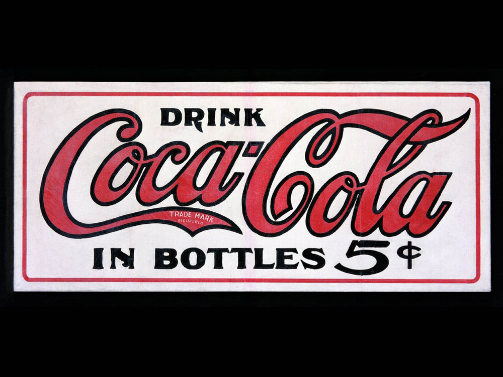1905 coke sign 
