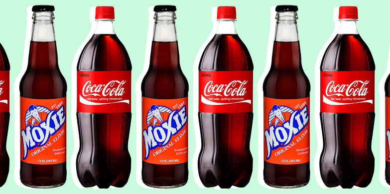 moxie cola vs coca cola