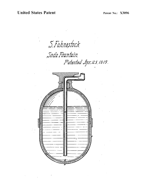 soda fountain patent