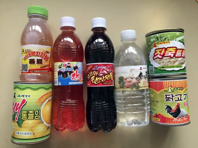 north korean sodas